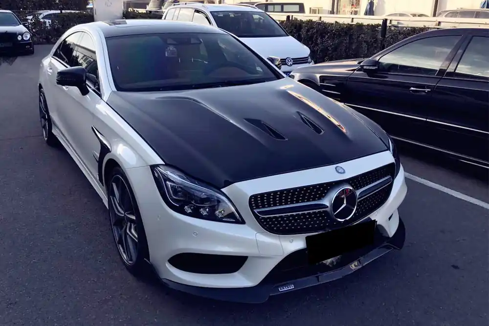 DarwinPRO 2011-2017 Mercedes Benz CLS Class W218 BKSS Style Hood