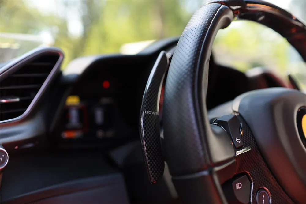 DarwinPRO Dry Carbon Fiber Paddles Shift | 2015-2020 Ferrari 488 GTB/Spider
