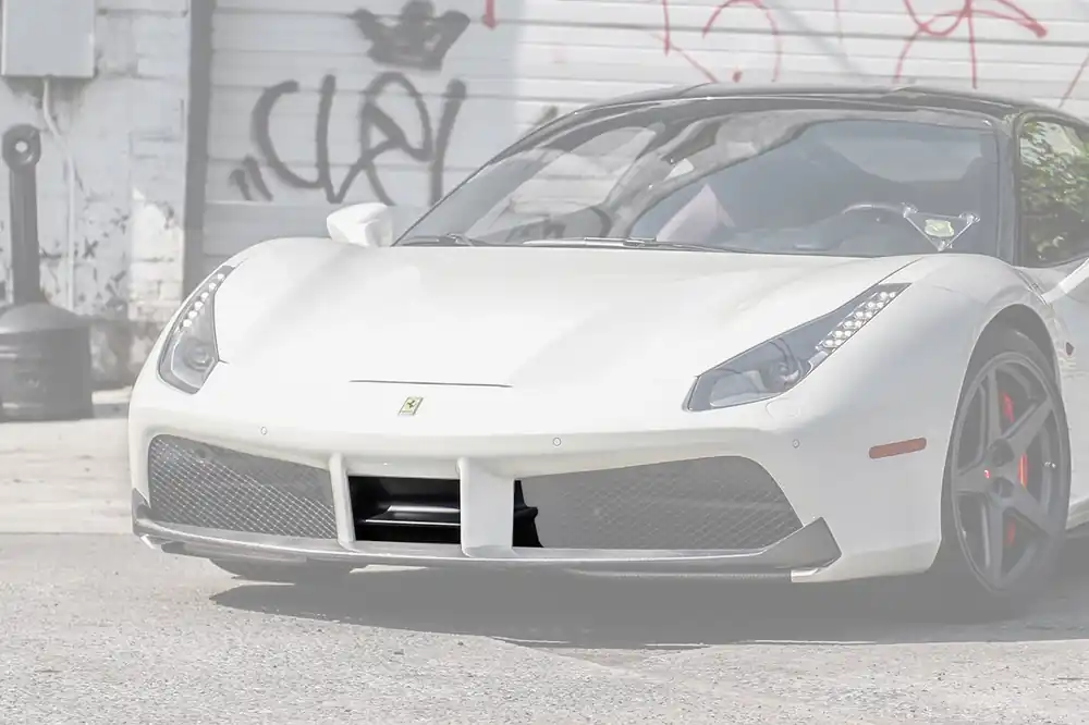 DarwinPRO 2015-2020 Ferrari 488 GTB & Spider Dry Carbon Fiber Front Air Splitter