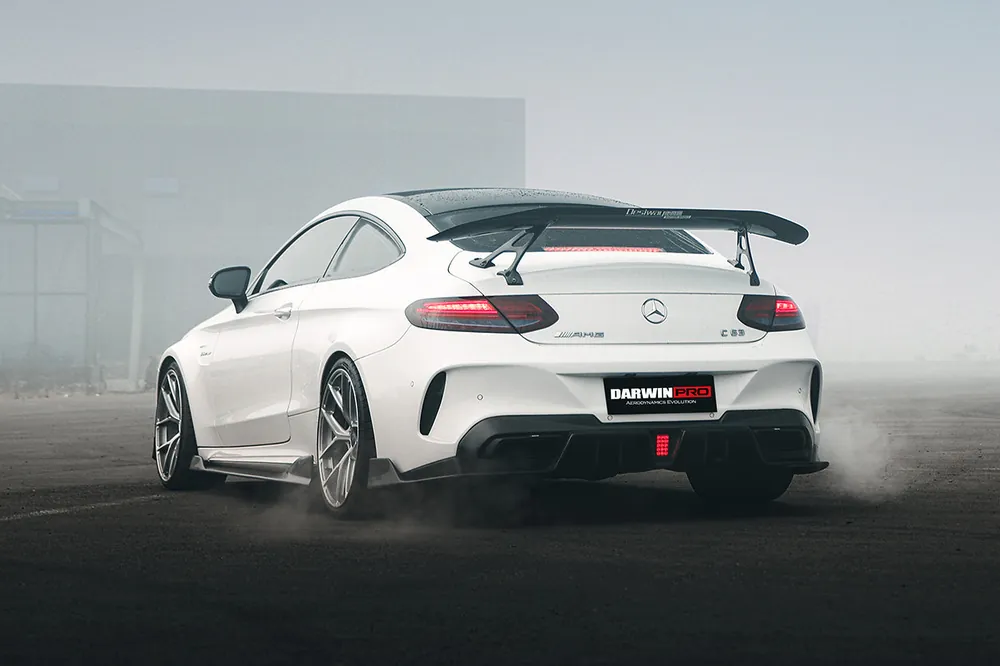 DarwinPRO 2016-2023 Mercedes Benz W205 C Class Coupe IMP Design Rear Bumper | Fit C300, C400, C43AMG