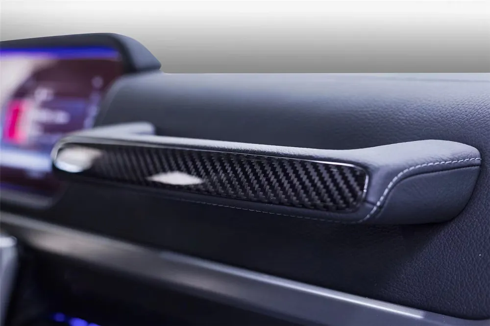 DarwinPRO 2019-2023 Mercedes Benz W464 G550 G63 AMG G-Class Dry Carbon Fiber Co-pilot Handrail Replacement