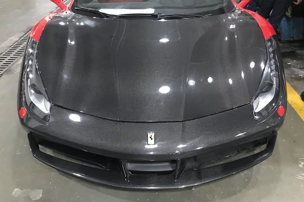 DarwinPRO 2015-2020 Ferrari 488 GTB & Spider Carbon Fiber Hood