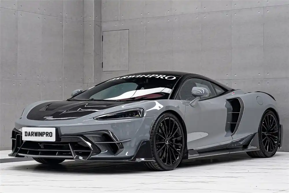 DarwinPRO 2019-UP McLaren GT BKSS Design Carbon Fiber Side Skirts | Fits GT, GTS