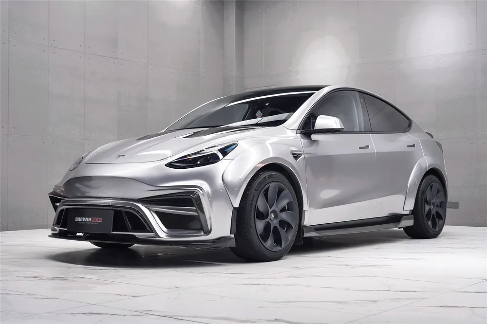 DarwinPRO 2020-2024 Tesla Model Y IMPII Performance Carbon Fiber Side Skirts