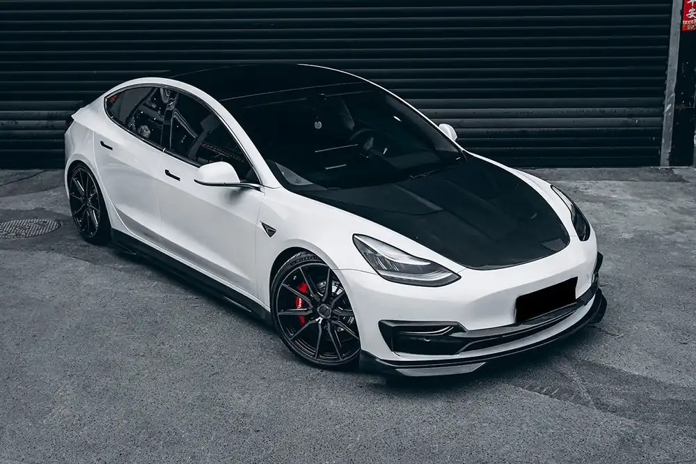 DarwinPRO 2017-2023 Tesla Model 3 IMP Performance Carbon Fiber Middle Front Lip