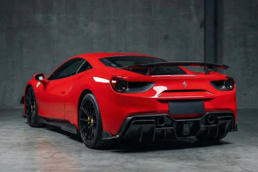 DarwinPRO 2015-2020 Ferrari 488 GTB iMP-Performance Carbon Fiber Trunk Spoiler Wing