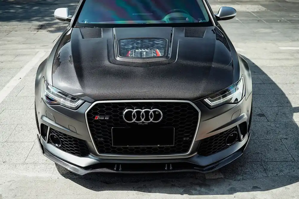 DarwinPRO 2013-2018 Audi A6 S6 RS6 BKSS Style Carbon Fiber Hood