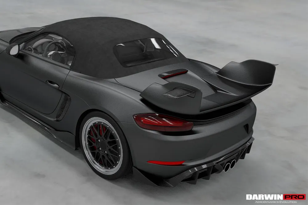 DarwinPRO 2016-2025 Porsche 718 Boxster STM Style Trunk Spoiler