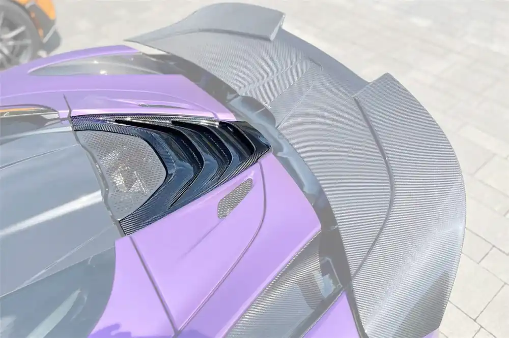DarwinPRO 2017-2022 McLaren 720s Spyder Dry Carbon Fiber Engine Cover Replacement