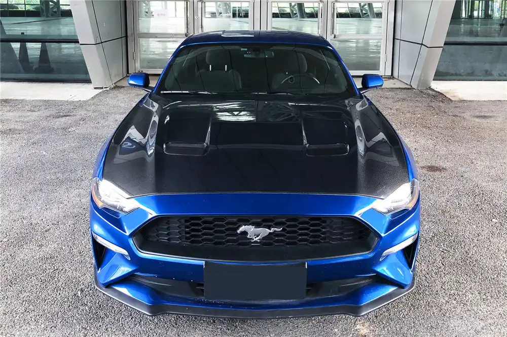 DarwinPRO Carbon Fiber Hood | 2018-2023 Ford Mustang