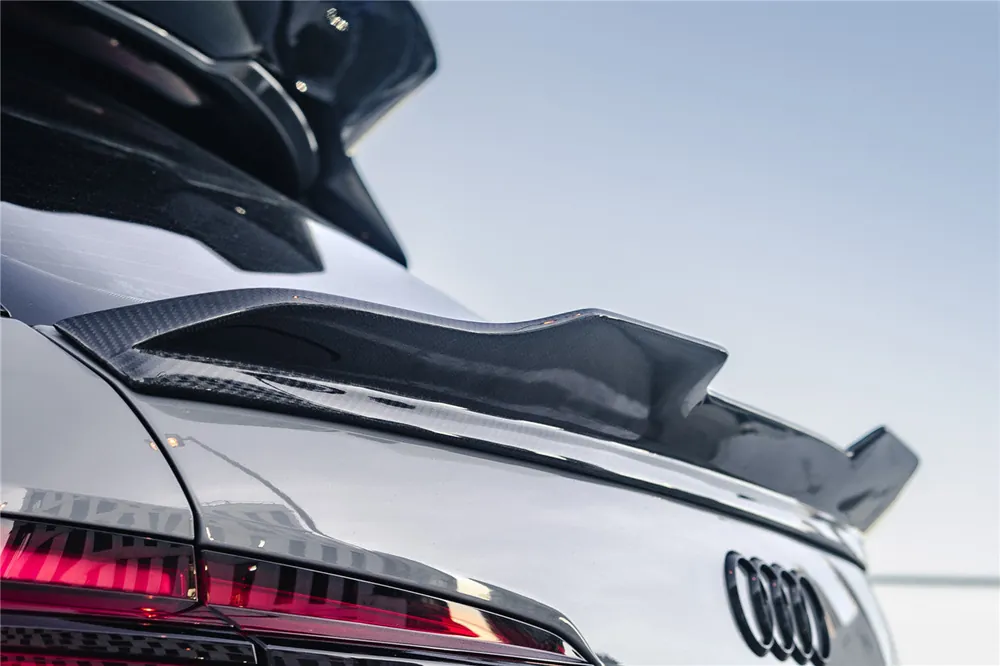 DarwinPRO 2019-2023 Audi RS6 Avant C8 IMP Performance Carbon Fiber Middle Spoiler