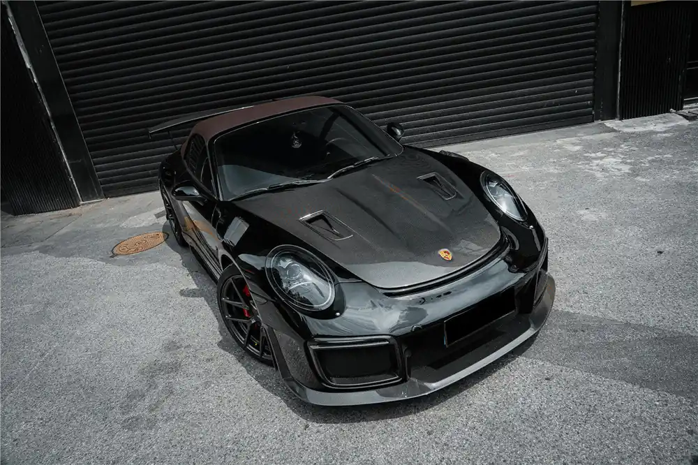 DarwinPRO 2012-2019 Porsche 991 Carrera S & Targa 4 & 4s & GT3 Convert GT2RS Style Carbon Fiber Hood