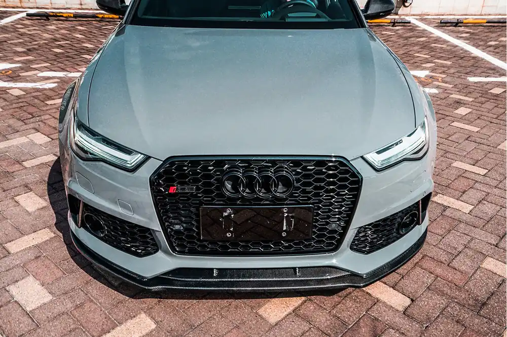 DarwinPRO 2013-2018 Audi RS6 Avant Carbon Fiber Carbon Fiber Front Lip