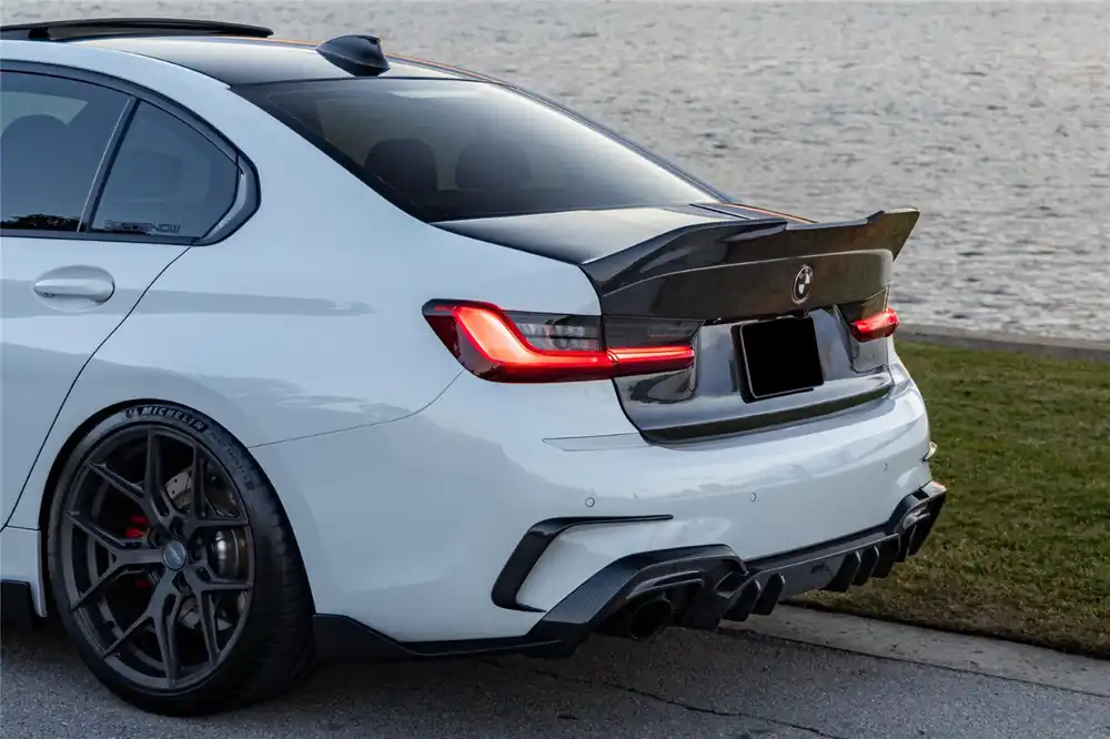 DarwinPRO 2019-2024 BMW M3 G80 G20 3 Series BKSS Style Carbon Fiber Trunk