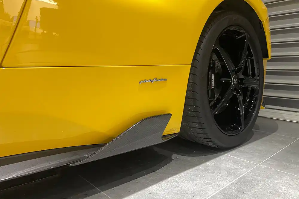 DarwinPRO Speciale Style Carbon Fiber Side Skirts Canards | 2010-2015 Ferrari 458 Coupe/Spider