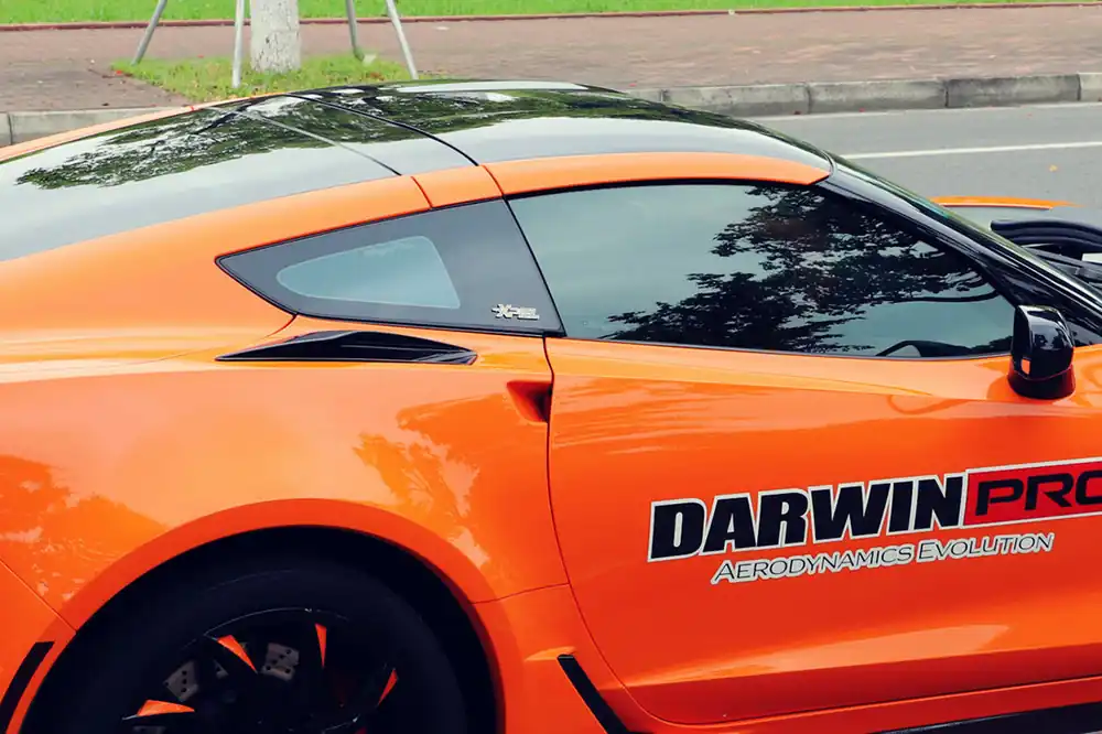 DarwinPRO 2013-2019 Corvette C7 Z06 Z51 Grandsport Style Rear Quarter Panel Vents