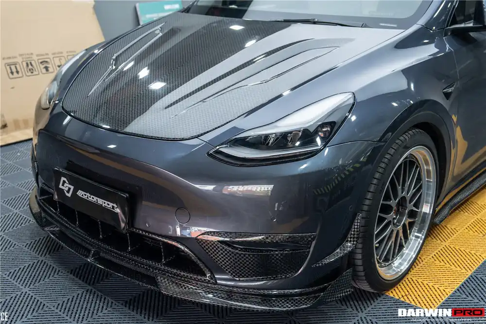Darwinpro IMP Carbon Fiber Hood | 2020-2024 Tesla Model Y