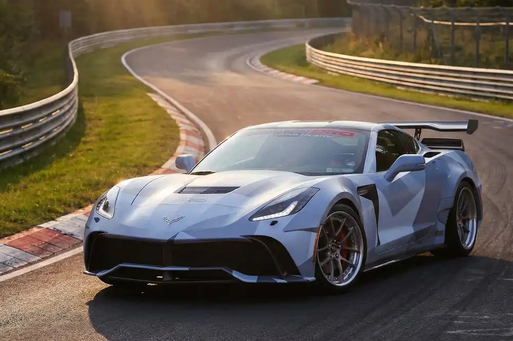 DarwinPRO 2013-2017 Corvette C7 Z51 BKSS Style Front Bumper