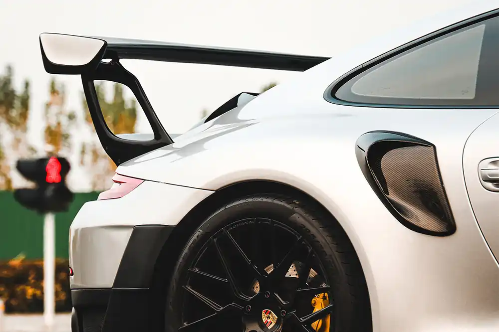 DarwinPRO 2012-2019 Porsche 911 991.1 991.2 Carrera S GT2RS Style Carbon Fiber Quarter Panel Side Scoops