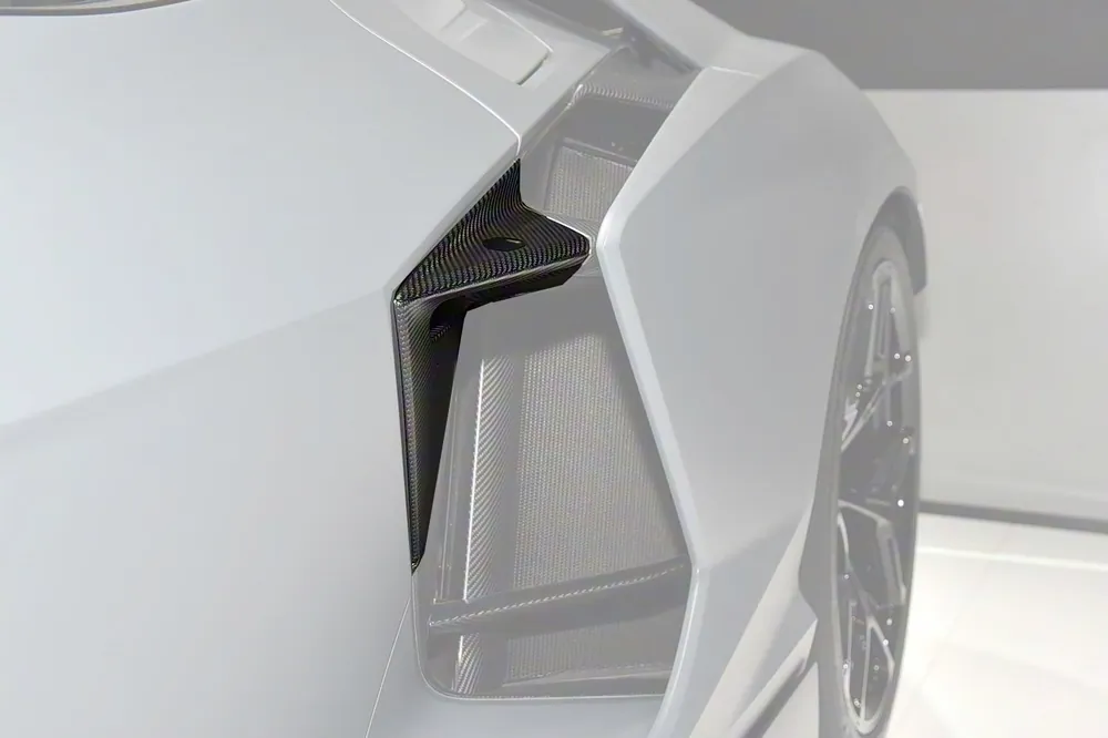 DarwinPRO 2023-UP Lamborghini Revuelto OE Style Autoclave Carbon Fiber Door Handle