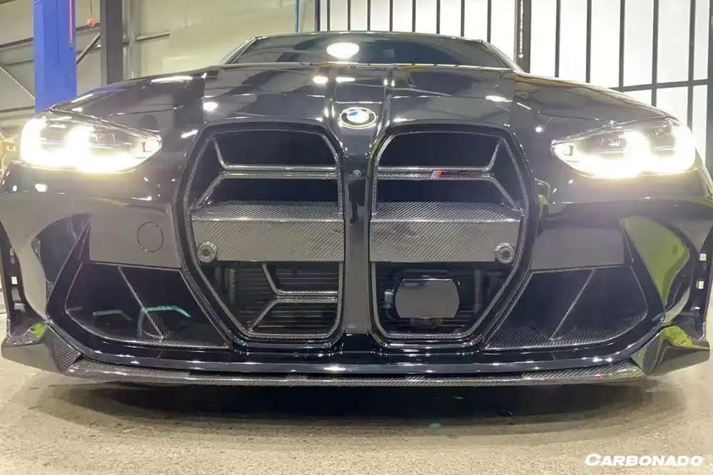 DarwinPRO 2021-UP BMW M3 G80 M4 G82 G83 CSL Style DRY Carbon Fiber Grille (FOR ACC CAR)