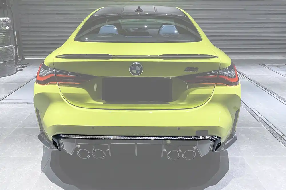 DarwinPRO 2021-UP BMW M4 G82 G83 M3 G80 Carbon Fiber Rear Diffuser Trim Replacement Lip
