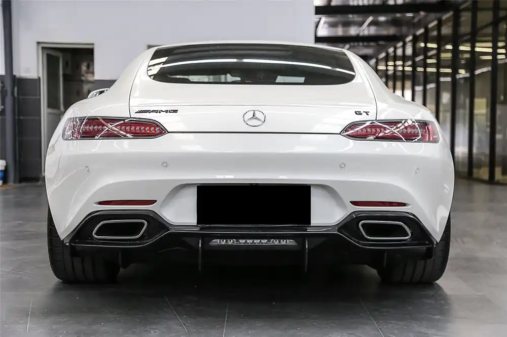 DarwinPRO IMP Carbon Fiber Rear Diffuser | 2015-2021 Mercedes Benz AMG GT GTS