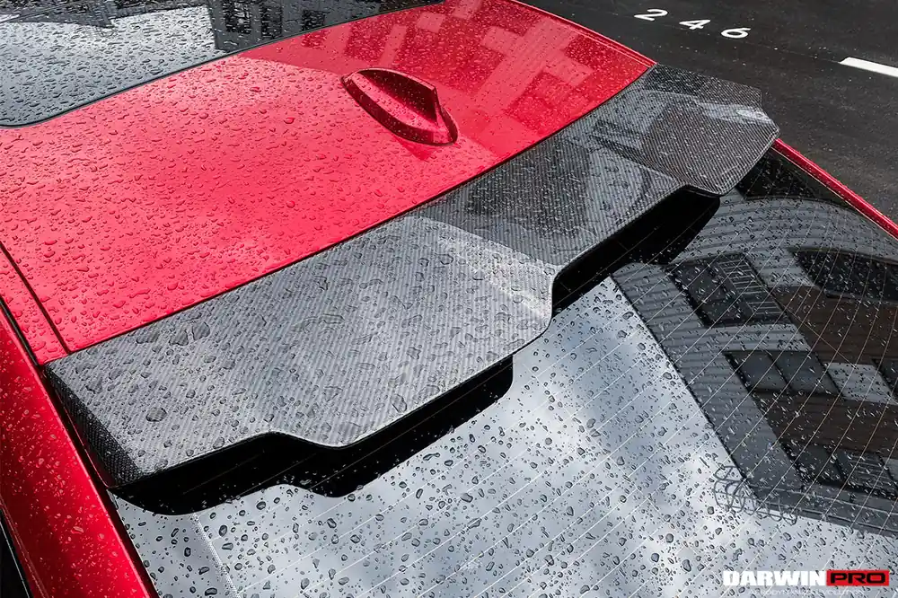 DarwinPRO 2019-2024 BMW 3 Series G20 G28 G80 M3 BKSS Style Carbon Fiber Roof Spoiler