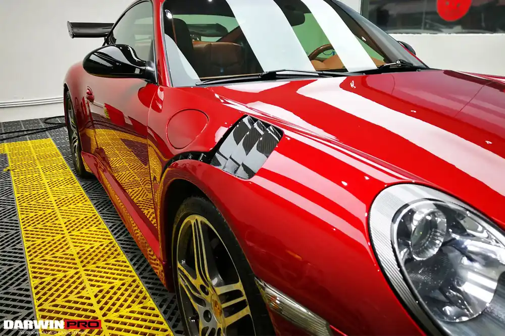 DarwinPRO 2009-2012 Porsche 911 997.2 Carrera S / 4S / Targa 4 / Targa 4S1 997.2 991 GT3RS Style Front Fender