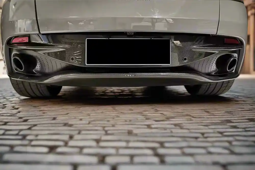 DarwinPRO 2016-2023 Aston Martin DB11 Dry Carbon Fiber Rear Diffuser Lip