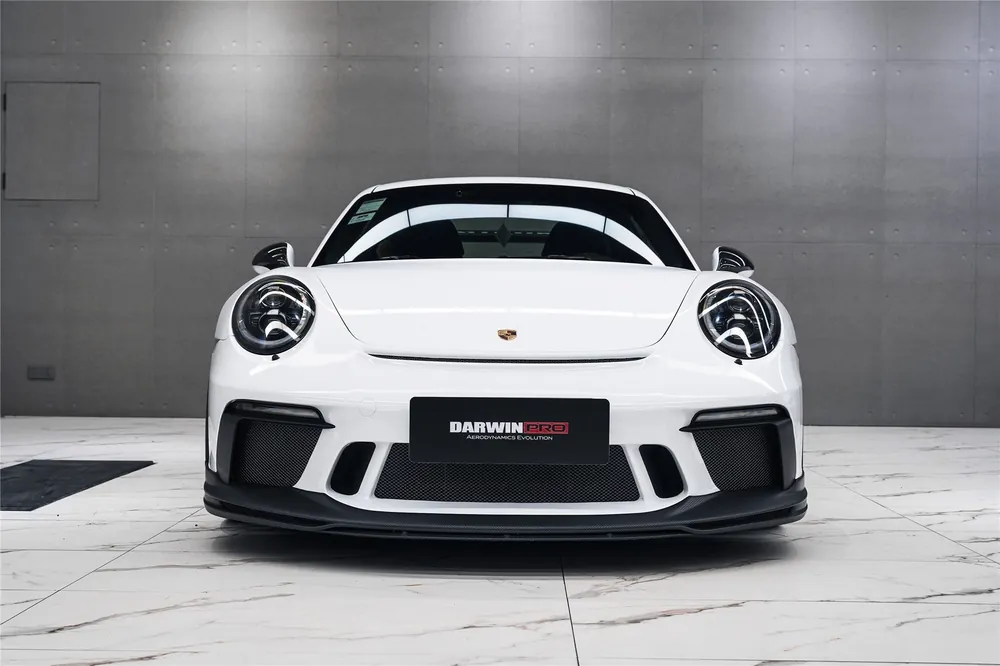 DarwinPRO 2017-2019 Porsche 911 991.2 GT3 Only BKSS Style Carbon Fiber Front lip