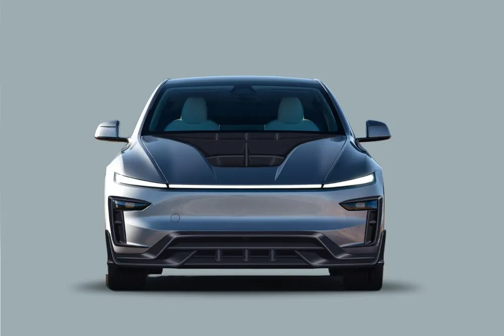 DarwinPRO 2025-UP Tesla Model Y Refresh OX Style Autoclave Carbon Fiber Hood