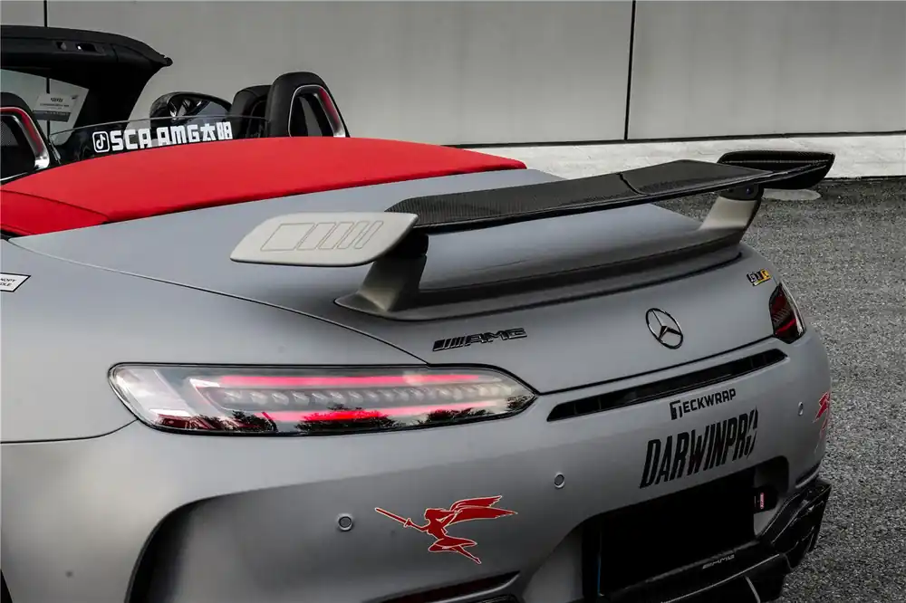 DarwinPRO 2015-2021 Mercedes Benz AMG GT GTC Roadster Only IMP Carbon Fiber Trunk Spoiler Wing