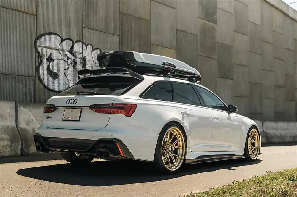 DarwinPRO 2019-2024 Audi RS6 Avant C8 BKSS Style Roof Spoiler