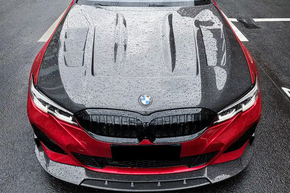 DarwinPRO 2019-2022 BMW 3 Series G20 G28 BKSS Style Carbon Fiber Front Lip