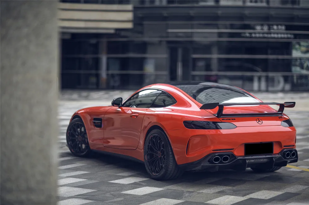 DarwinPRO IMP Performance Partial Carbon Fiber Rear Bumper with Diffuser | 2015-2016 Mercedes Benz AMG GT GTS