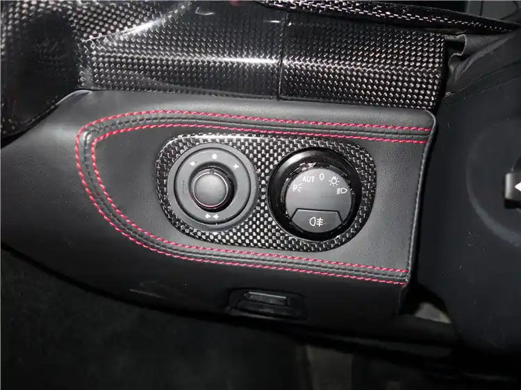 DarwinPRO 2010-2015 Ferrari 458 Coupe Spider Speciale Dry Carbon Fiber Light Switch Cover