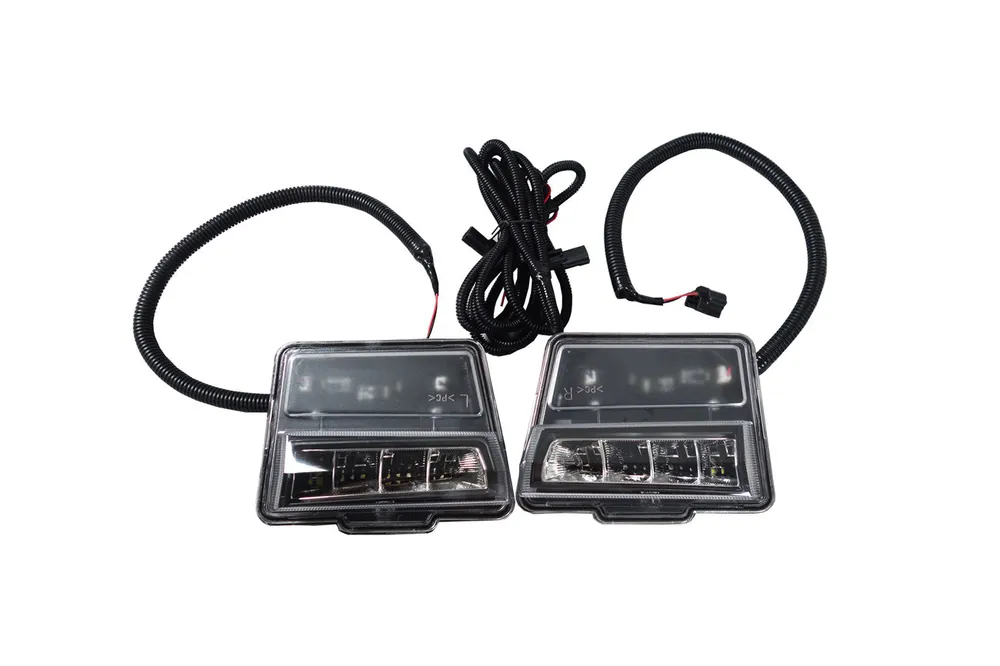 DarwinPRO 2017-2022 Nissan GTR R35 EBA Front Bumper LED Day Running Lights