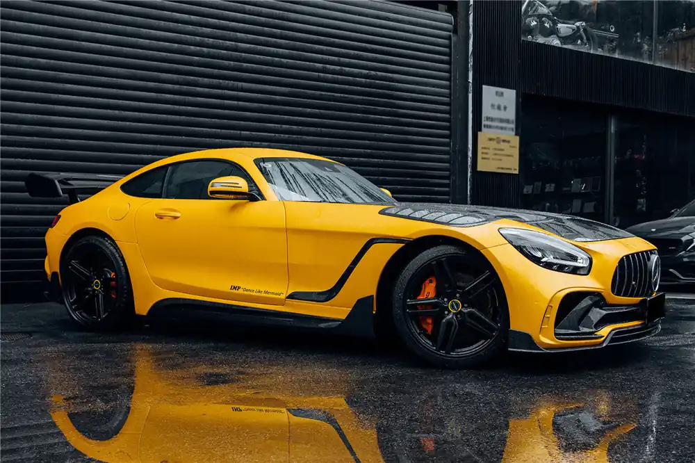 DarwinPRO IMPII Performance Part Carbon Fiber Front Fender | 2015-2021 Mercedes Benz AMG GT & GTS & GTC