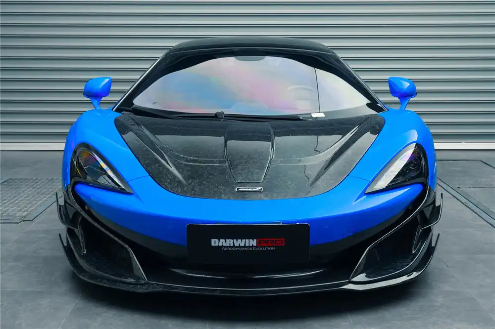 DarwinPRO 2015–2021 McLaren 540C / 570S / 570GT / 600LT BKSSII Style Carbon Fiber Hood