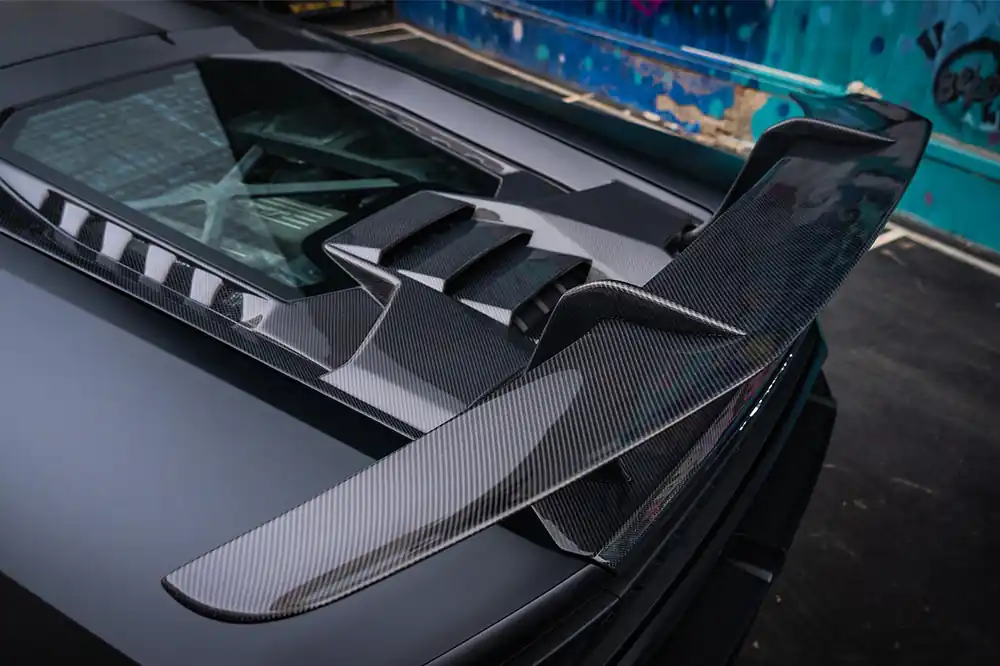 DarwinPRO 2015-2020 Lamborghini Huracan LP610 & LP580 Performante Style Carbon Fiber Spoiler Wing