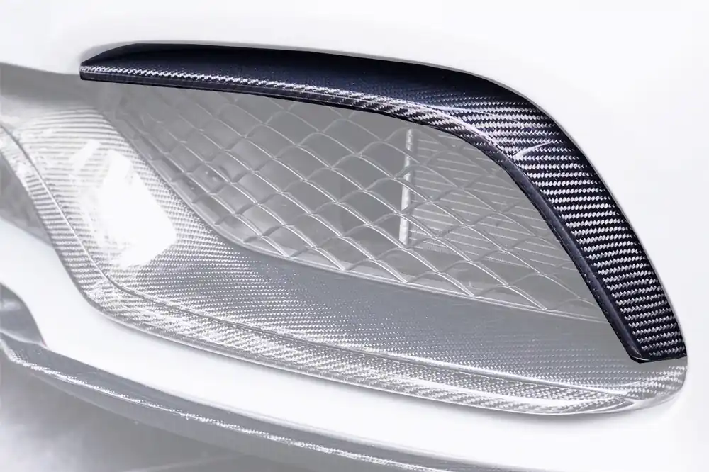 DarwinPRO 2015-2021 Mercedes Benz W205 C63 S AMG Carbon Fiber Front Canards