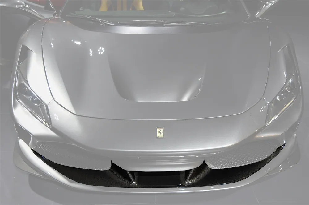 DarwinPRO 2019-2024 Ferrari F8 OE Style Autoclave Carbon Fiber Front Lip Splitter