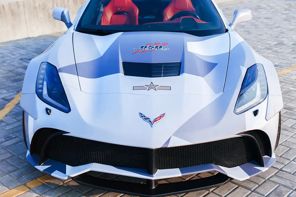 DarwinPRO 2013-2017 Corvette C7 Z51 Carbon Fiber Hood Scoope Vents