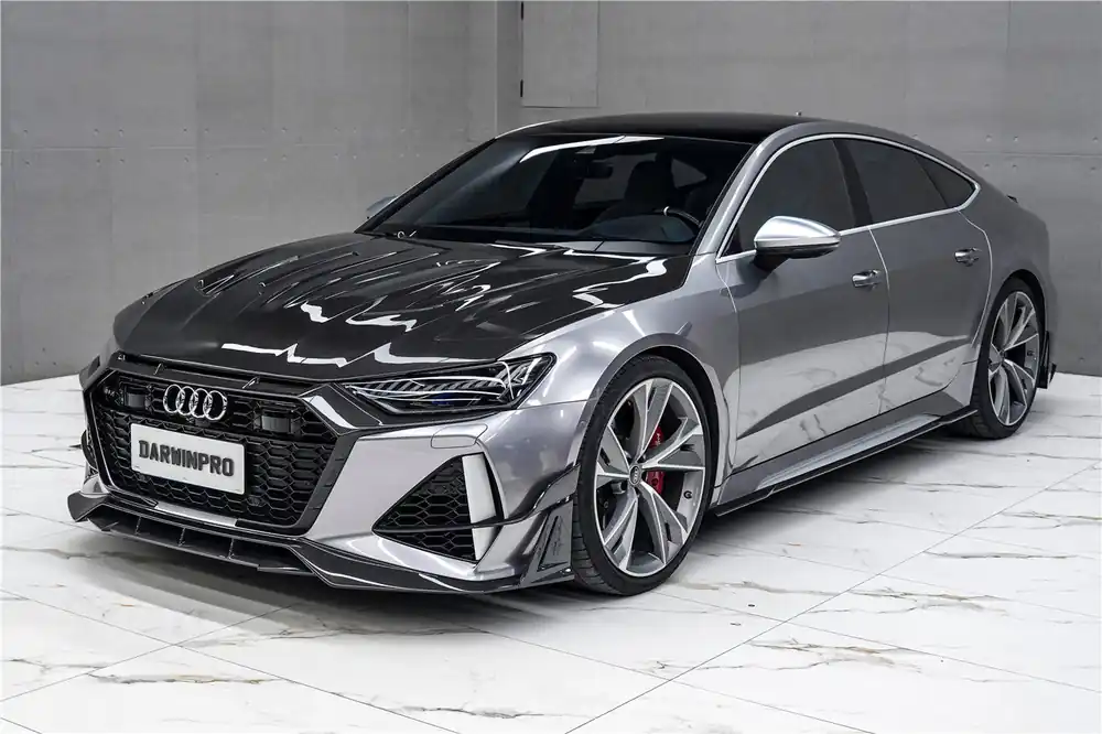 DarwinPRO 2019-2025 Audi RS6 Avant C8 & RS7 C8 Quattro IMP Performance Ver.2 Side Skirts Under Board
