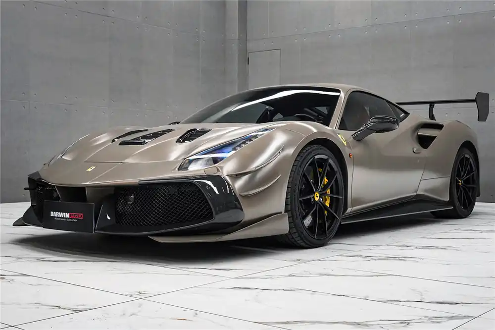 DarwinPRO 2015-2020 Ferrari 488 Challenge Evo Modena Style Side Skirts | Fits GTB, Spider