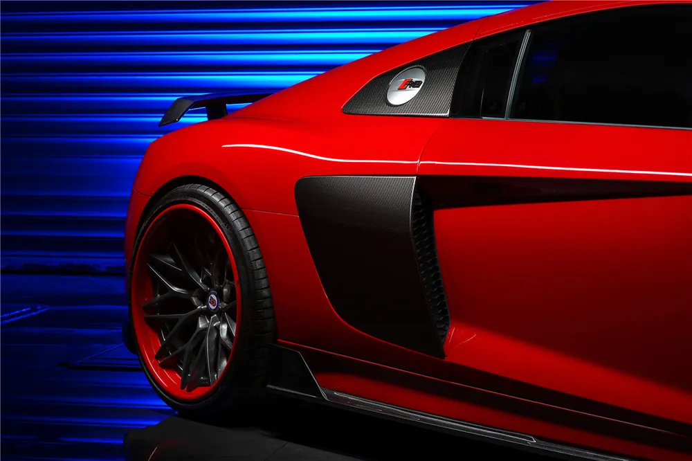 DarwinPRO 2016-2025 Audi R8 GEN2 Coupe & Spyder iMPII Carbon Fiber Side Door Panel Blades