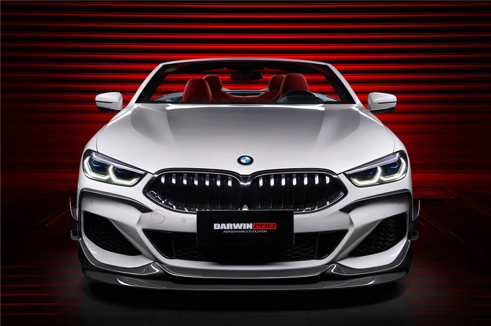 DarwinPRO 2018-2025 BMW 8 Series G14 Convertible G15 Coupe G16 4DR-Gran Coupe 840i M850I IMP Performance Carbon Fiber Front Lip