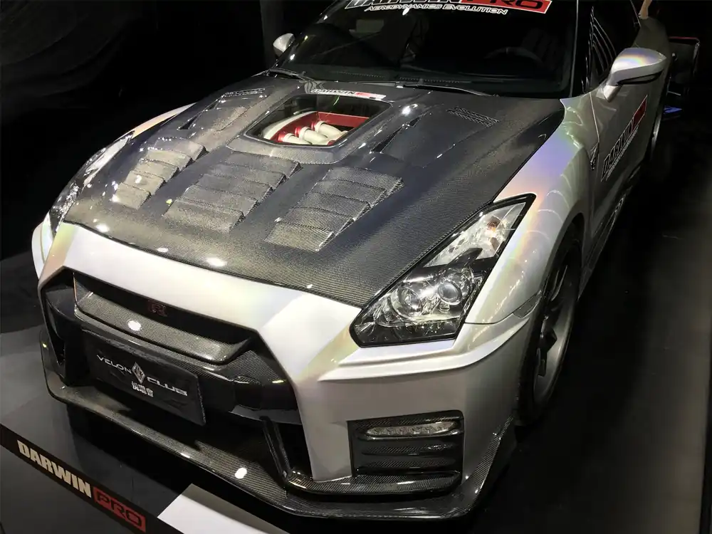 DarwinPRO IMP Performance Carbon Fiber Hood | 2008-2016 Nissan GTR R35