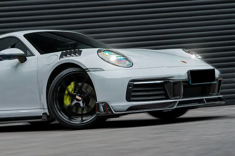 DarwinPRO 2019-2023 Porsche 911 992 Carrera S & 4 & 4S & Targa & Cabriolet BKSS Style Front Middle Lip